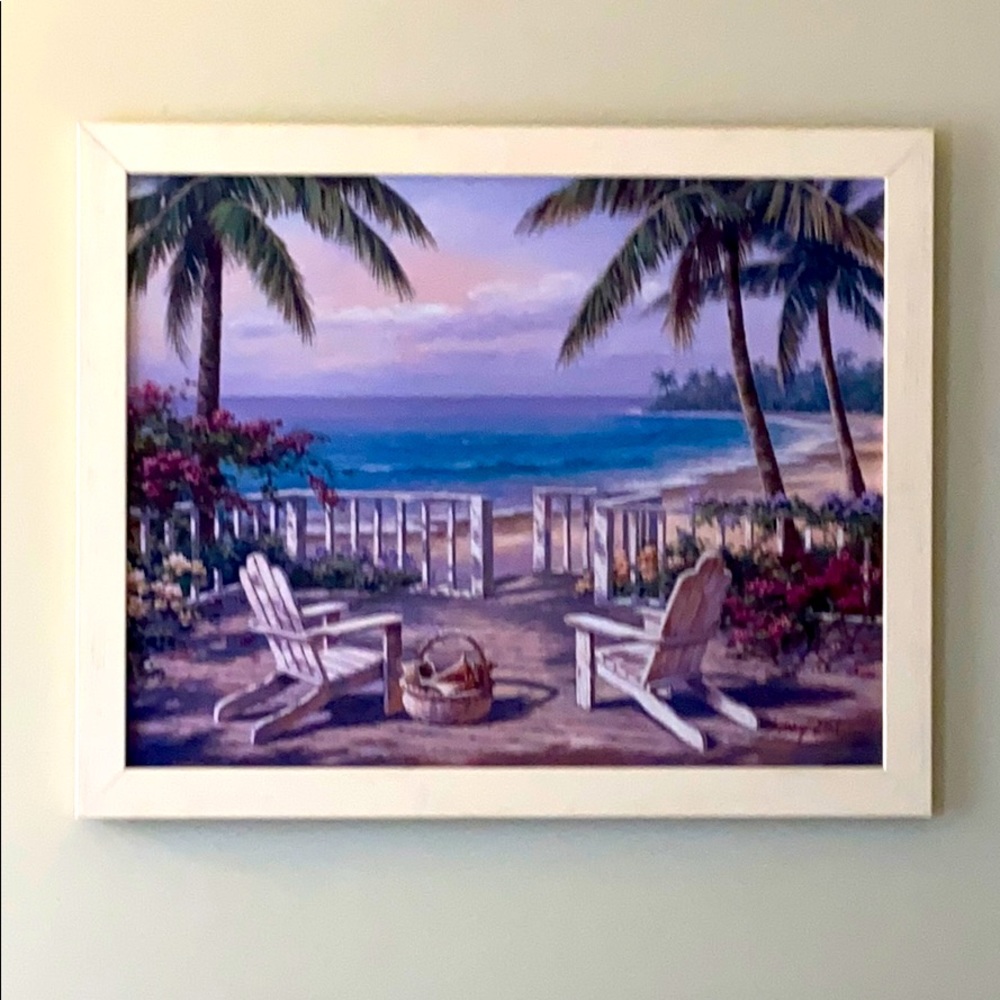 Framed Beach Print